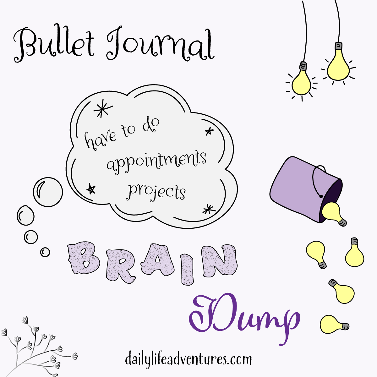 Declutter Your Mind With Brain Dump Pages